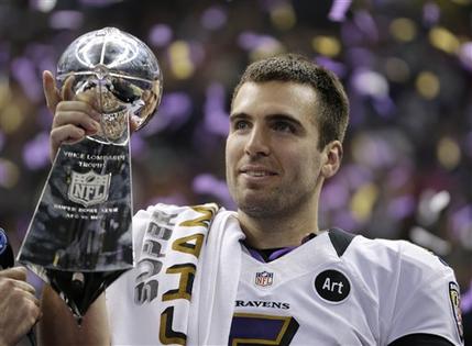 Electric ending as Ravens hold off Niners to win Super Bowl