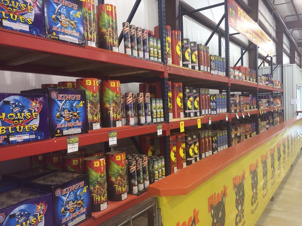 Fireworks go on sale Tuesday