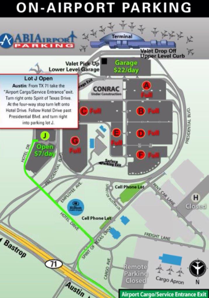 Parking Lots Almost Full At Abia 