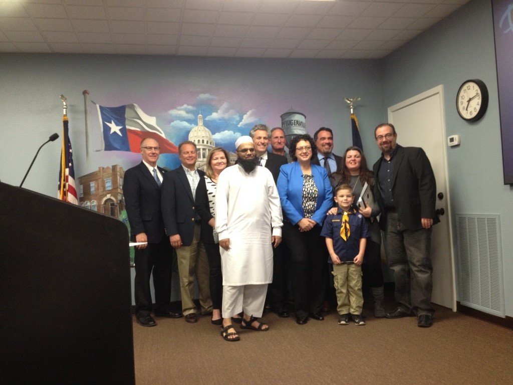 Jack Swanson receives Pflugerville's key to the city | kvue.com