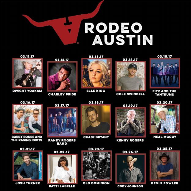 LIST Rodeo Austin releases music lineup