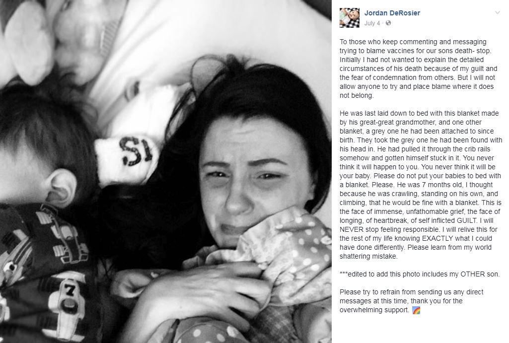 Grieving mother shares warning after baby's tragic death | kvue.com