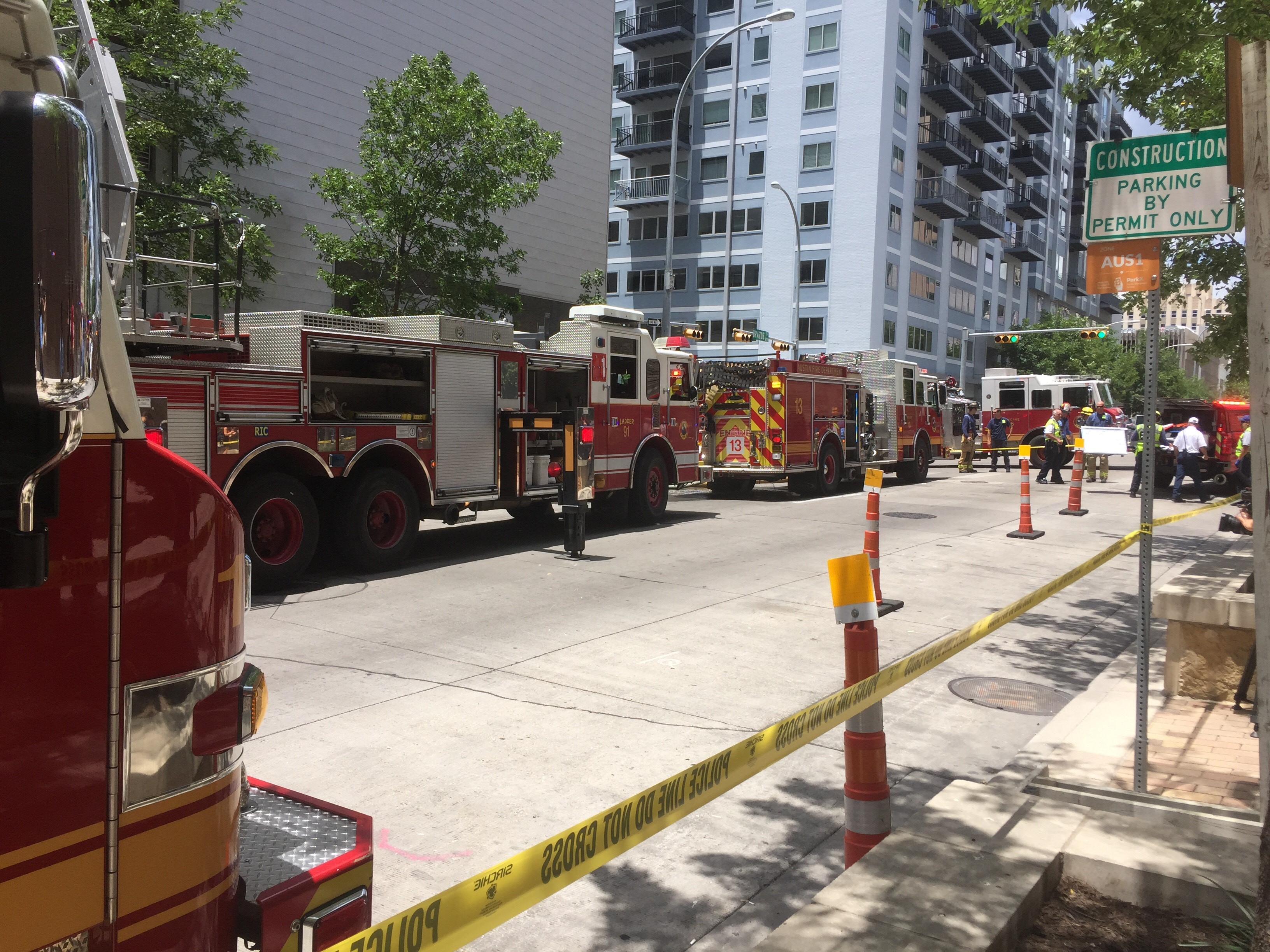 High-rise fire in Downtown Austin knocked down | kvue.com