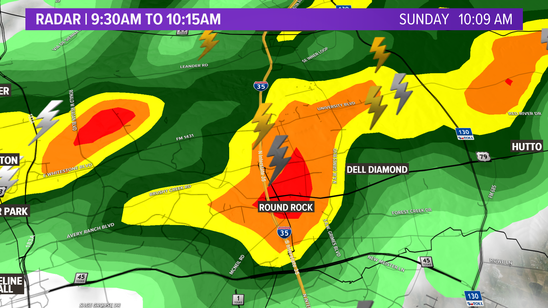 Positive Lightning Strike Map What Is A Positive Lightning Strike? | Kvue.com