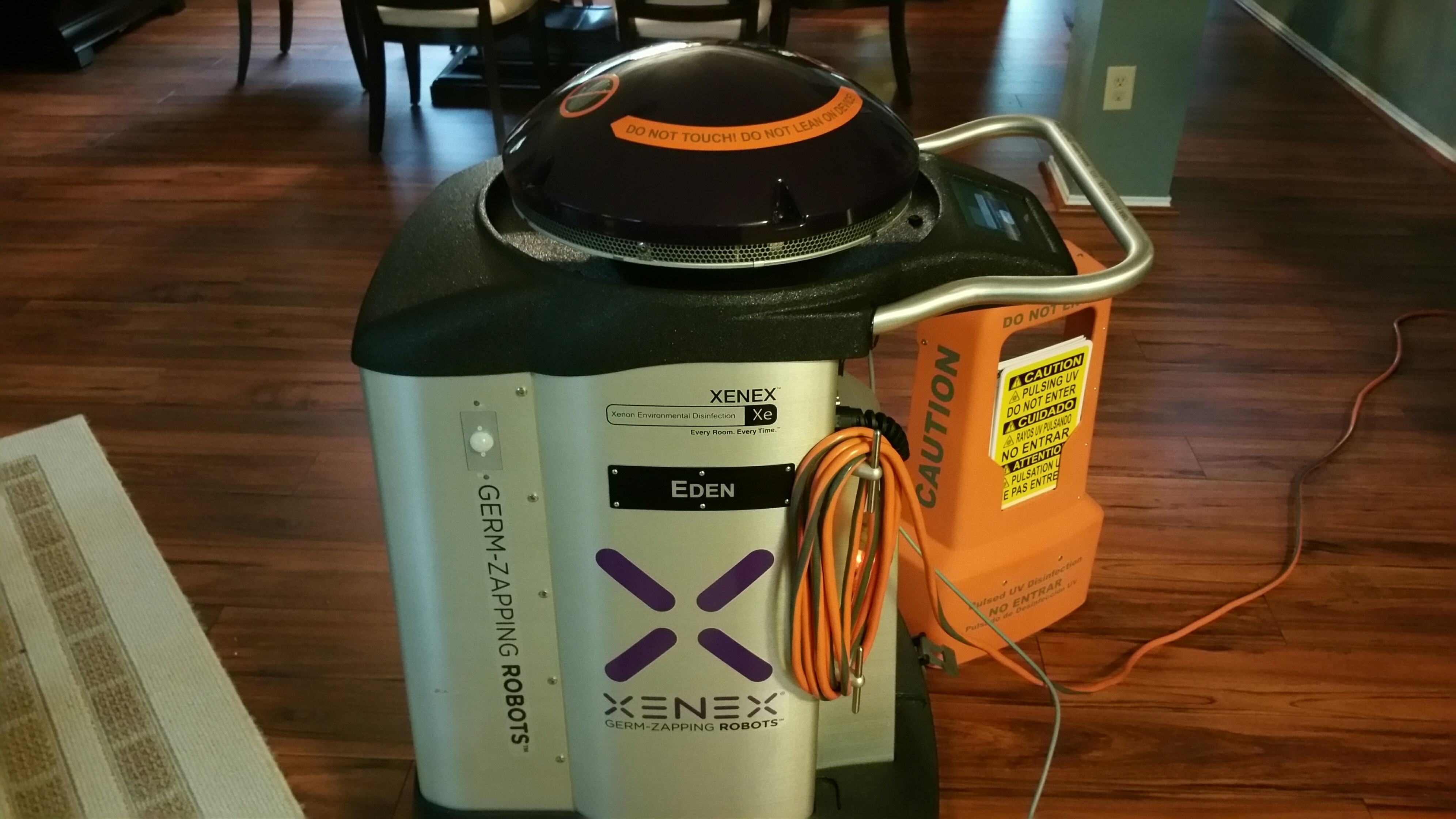 Zapping Germs Germ zapping robot makes Austin baby's home healthier | kvue.com