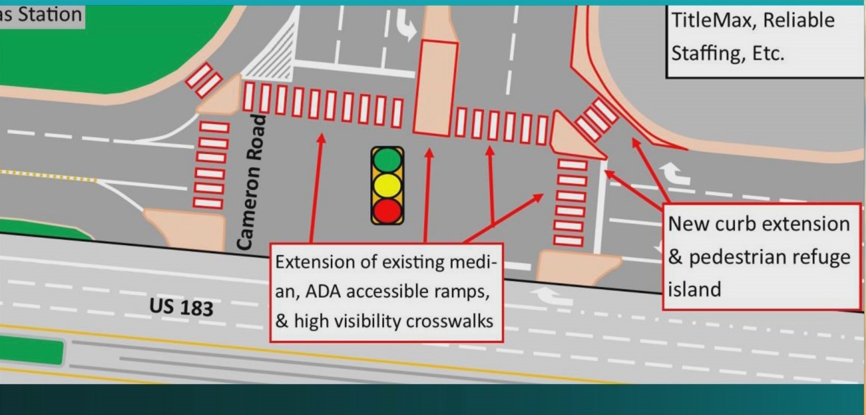 Work begins at N. Austin intersection, one of the city's most dangerous ...